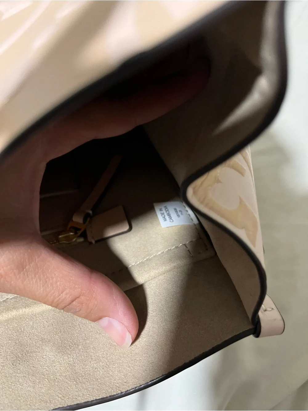 Tory Burch T-monogram contrast tote Pink dawn.